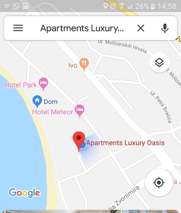 Apartments Luxury Oasis Макарська Екстер'єр фото